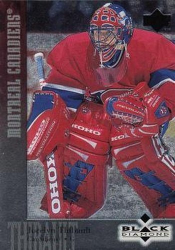 #41 Jocelyn Thibault - Montreal Canadiens - 1996-97 Upper Deck Black Diamond Hockey
