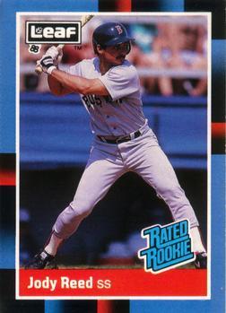 #41 Jody Reed - Boston Red Sox - 1988 Leaf Baseball