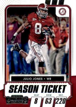 #41 Julio Jones - Alabama Crimson Tide - 2021 Panini Contenders Draft Picks Football