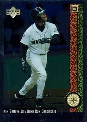 #41 Ken Griffey Jr. - Seattle Mariners - 1998 Upper Deck - Ken Griffey Jr.'s Home Run Chronicles Baseball