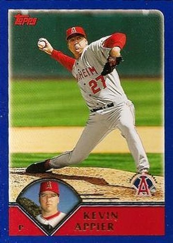 #41 Kevin Appier - Anaheim Angels - 2003 Topps Baseball
