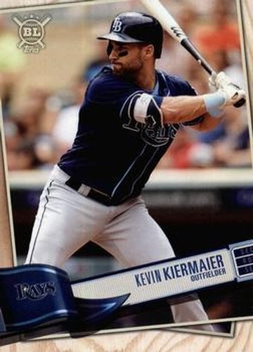 #41 Kevin Kiermaier - Tampa Bay Rays - 2019 Topps Big League Baseball