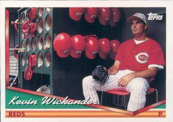 #41 Kevin Wickander - Cincinnati Reds - 1994 Topps Baseball