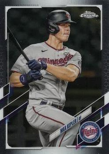 #41 Max Kepler - Minnesota Twins - 2021 Topps Chrome Baseball