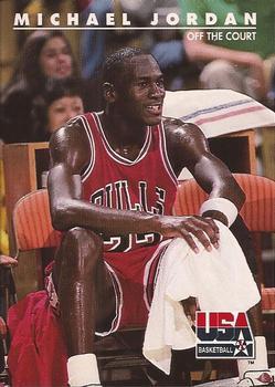 #41 Michael Jordan - USA - 1992 SkyBox USA Basketball