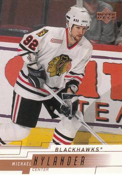 #41 Michael Nylander - Chicago Blackhawks - 2000-01 Upper Deck Hockey