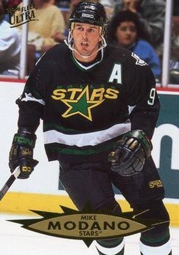 #41 Mike Modano - Dallas Stars - 1995-96 Ultra Hockey