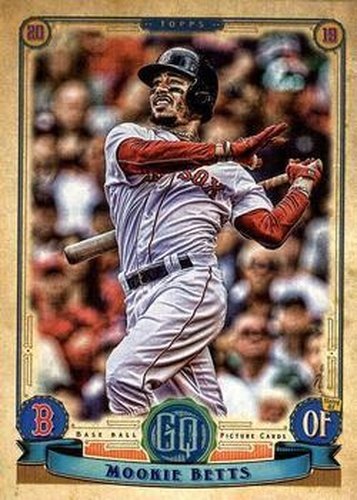 #41 Mookie Betts - Boston Red Sox - 2019 Topps Gypsy Queen Baseball