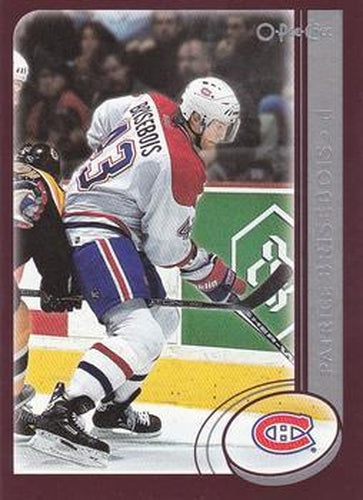 #41 Patrice Brisebois - Montreal Canadiens - 2002-03 O-Pee-Chee Hockey
