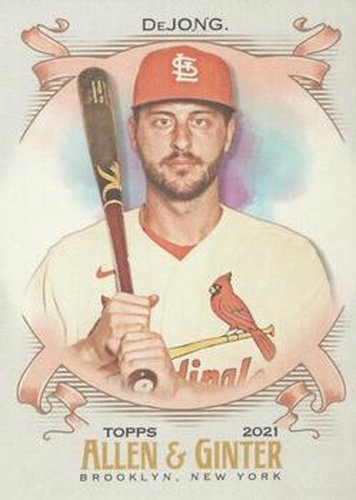 #41 Paul DeJong - St. Louis Cardinals - 2021 Topps Allen & Ginter Baseball