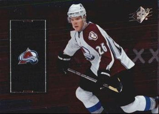 #41 Paul Stastny - Colorado Avalanche - 2009-10 SPx Hockey