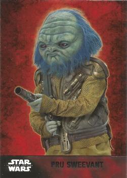 #41 Pru Sweevant - 2015 Topps Star Wars The Force Awakens