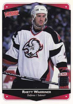 #41 Rhett Warrener - Buffalo Sabres - 1999-00 Upper Deck Victory Hockey