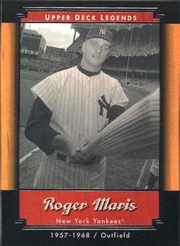 #41 Roger Maris - New York Yankees - 2001 Upper Deck Legends Baseball