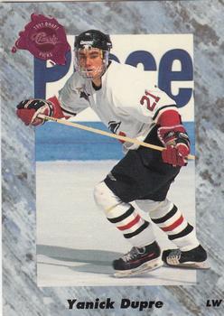 #41 Yanick Dupre - Philadelphia Flyers - 1991 Classic Four Sport