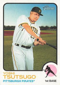 #41 Yoshi Tsutsugo - Pittsburgh Pirates - 2022 Topps Heritage Baseball