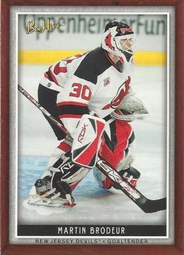 #41 Martin Brodeur - New Jersey Devils - 2006-07 Upper Deck Beehive Hockey