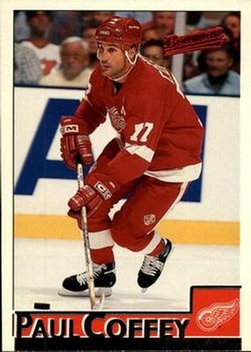 #41 Paul Coffey - Detroit Red Wings - 1995-96 Bowman Hockey