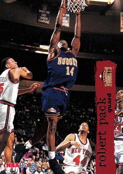 #41 Robert Pack - Denver Nuggets - 1995-96 Hoops Basketball