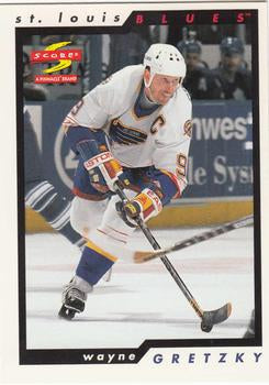 #41 Wayne Gretzky - St. Louis Blues - 1996-97 Score Hockey