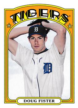 #41 Doug Fister - Detroit Tigers - 2013 Topps Archives Baseball