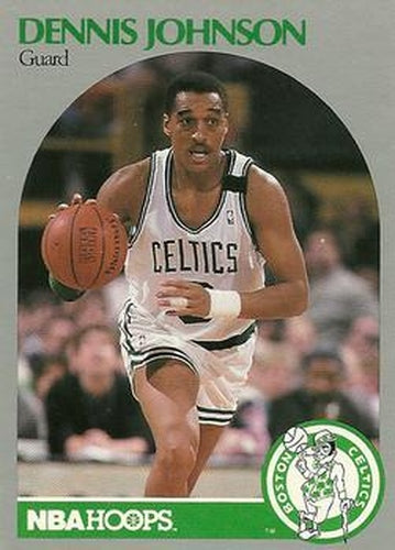 #41 Dennis Johnson - Boston Celtics - 1990-91 Hoops Basketball