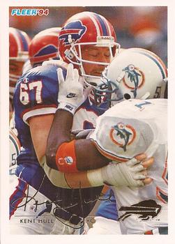 #41 Kent Hull - Buffalo Bills - 1994 Fleer Football