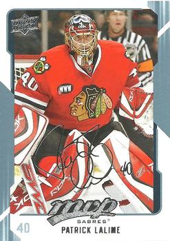 #41 Patrick Lalime - Buffalo Sabres - 2008-09 Upper Deck MVP Hockey
