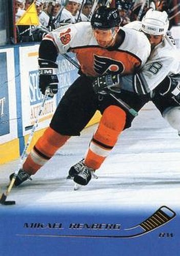 #41 Mikael Renberg - Philadelphia Flyers - 1995-96 Pinnacle Hockey