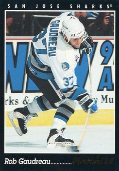 #41 Rob Gaudreau - San Jose Sharks - 1993-94 Pinnacle Hockey