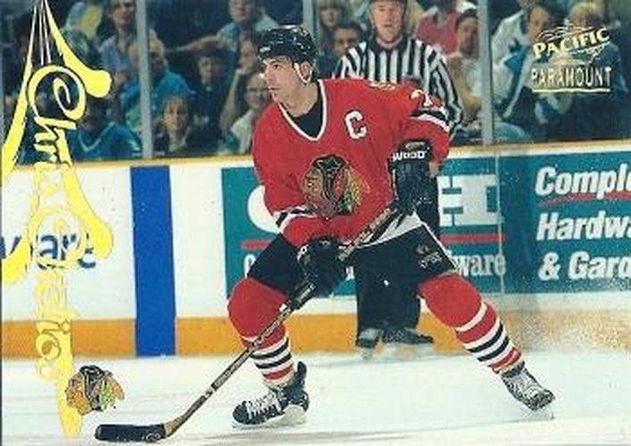 #41 Chris Chelios - Chicago Blackhawks - 1997-98 Pacific Paramount Hockey