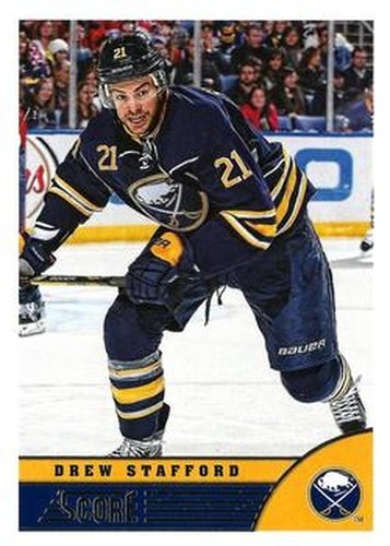 #41 Drew Stafford - Buffalo Sabres - 2013-14 Score Hockey