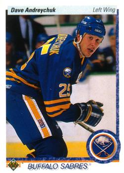 #41 Dave Andreychuk - Buffalo Sabres - 1990-91 Upper Deck Hockey