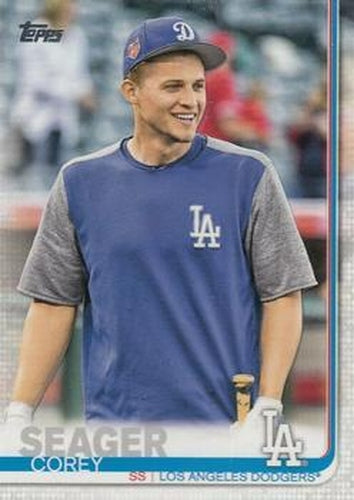 #41b Corey Seager - Los Angeles Dodgers - 2019 Topps Baseball