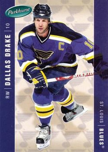 #420 Dallas Drake - St. Louis Blues - 2005-06 Parkhurst Hockey