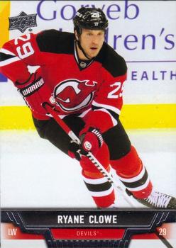 #420 Ryane Clowe - New Jersey Devils - 2013-14 Upper Deck Hockey