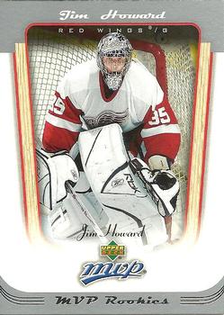 #420 Jim Howard - Detroit Red Wings - 2005-06 Upper Deck MVP Hockey