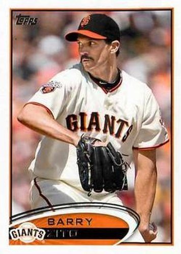 #420 Barry Zito - San Francisco Giants - 2012 Topps Baseball