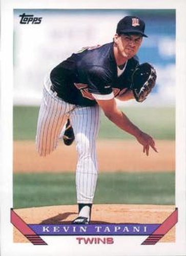 #420 Kevin Tapani - Minnesota Twins - 1993 Topps Baseball