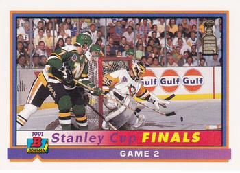 #420 Stanley Cup Finals Game 2 - Minnesota North Stars / Pittsburgh Penguins - 1991-92 Bowman Hockey