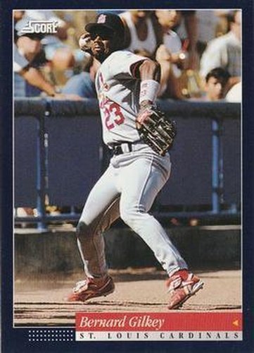 #420 Bernard Gilkey - St. Louis Cardinals -1994 Score Baseball