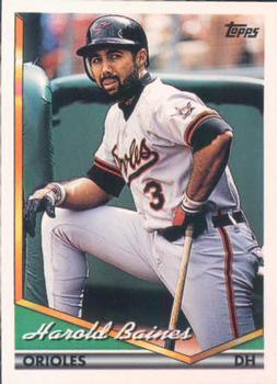 #420 Harold Baines - Baltimore Orioles - 1994 Topps Baseball