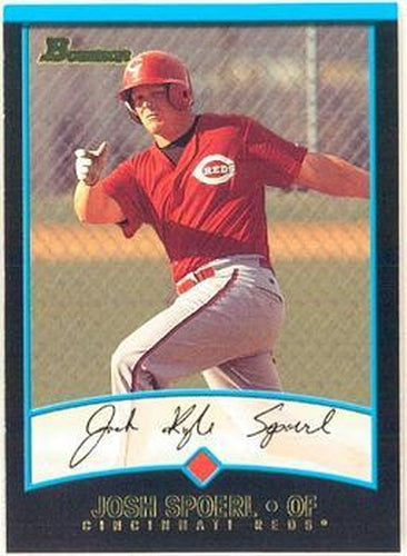 #420 Josh Spoerl - Cincinnati Reds - 2001 Bowman Baseball