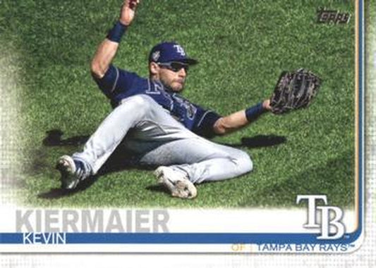 #420 Kevin Kiermaier - Tampa Bay Rays - 2019 Topps Baseball