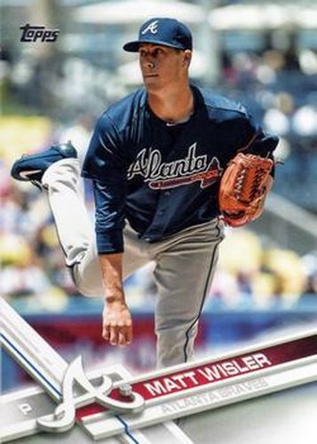 #420 Matt Wisler - Atlanta Braves - 2017 Topps Baseball
