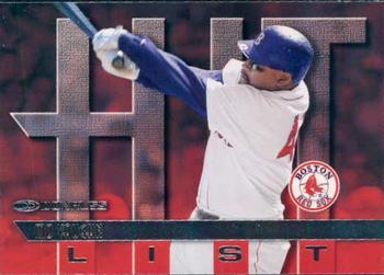 #420 Mo Vaughn - Boston Red Sox - 1997 Donruss Baseball