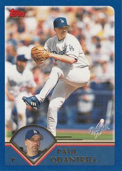 #420 Paul Quantrill - Los Angeles Dodgers - 2003 Topps Baseball