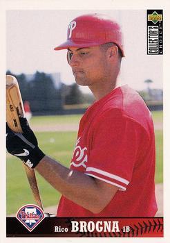 #420 Rico Brogna - Philadelphia Phillies - 1997 Collector's Choice Baseball