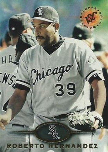 #420 Roberto Hernandez - Chicago White Sox - 1995 Stadium Club Baseball