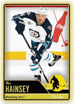 #420 Ron Hainsey - Winnipeg Jets - 2012-13 O-Pee-Chee Hockey